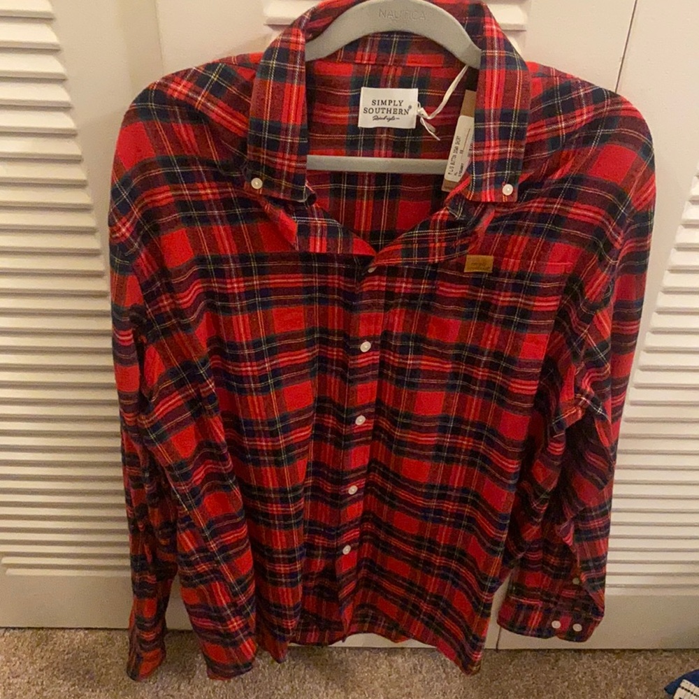 Men’s simply southern flannel. Brand new with tags.